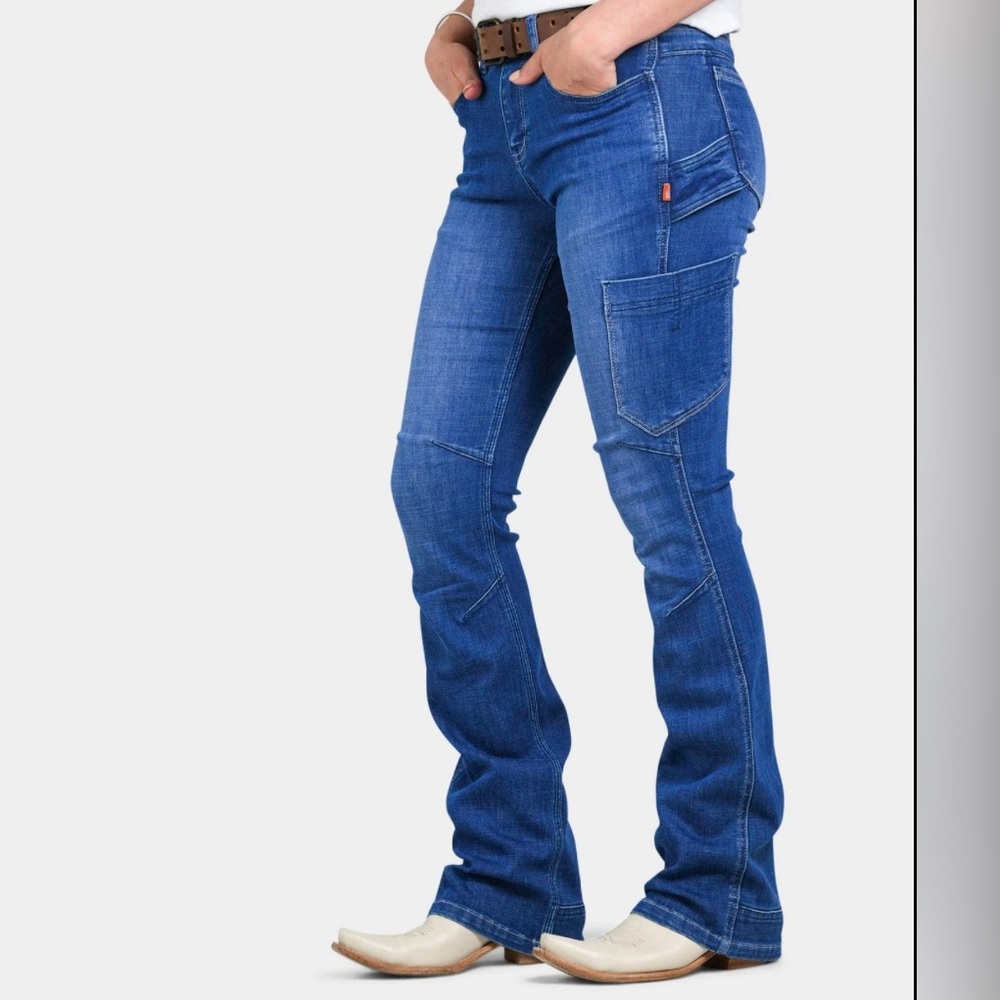 NWOT - Dovetail Workwear DX Bootcut in Blue Sky Denim